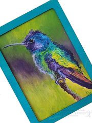 Картина акрилом "Калибри", изображение 2